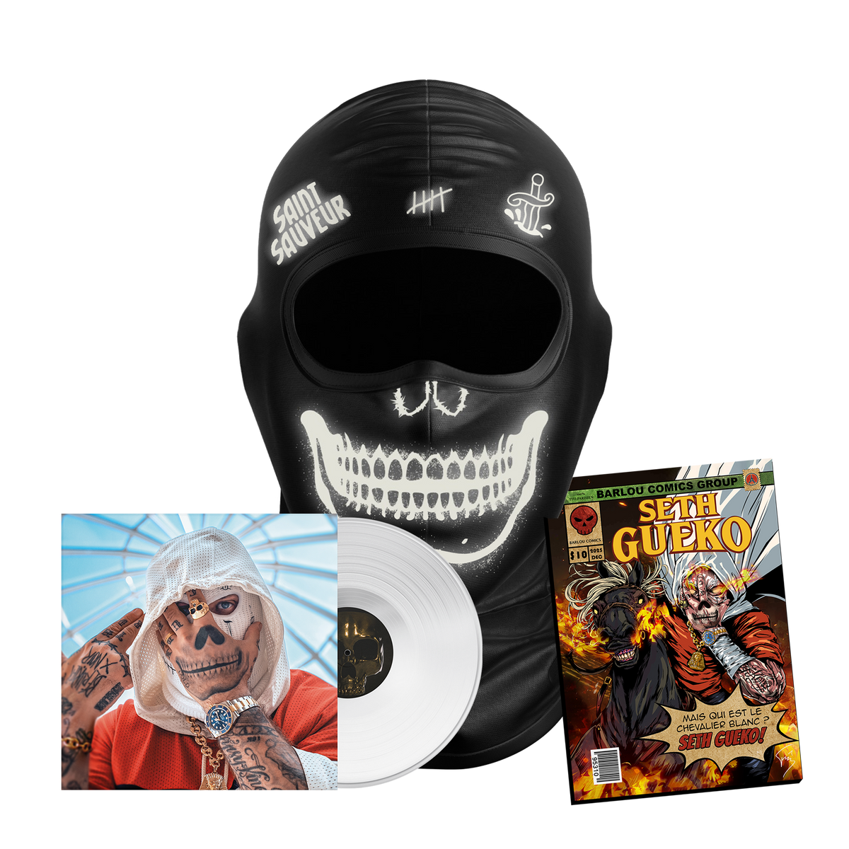 Vinyle + SKIMASK + BD | SAINT SAUVEUR