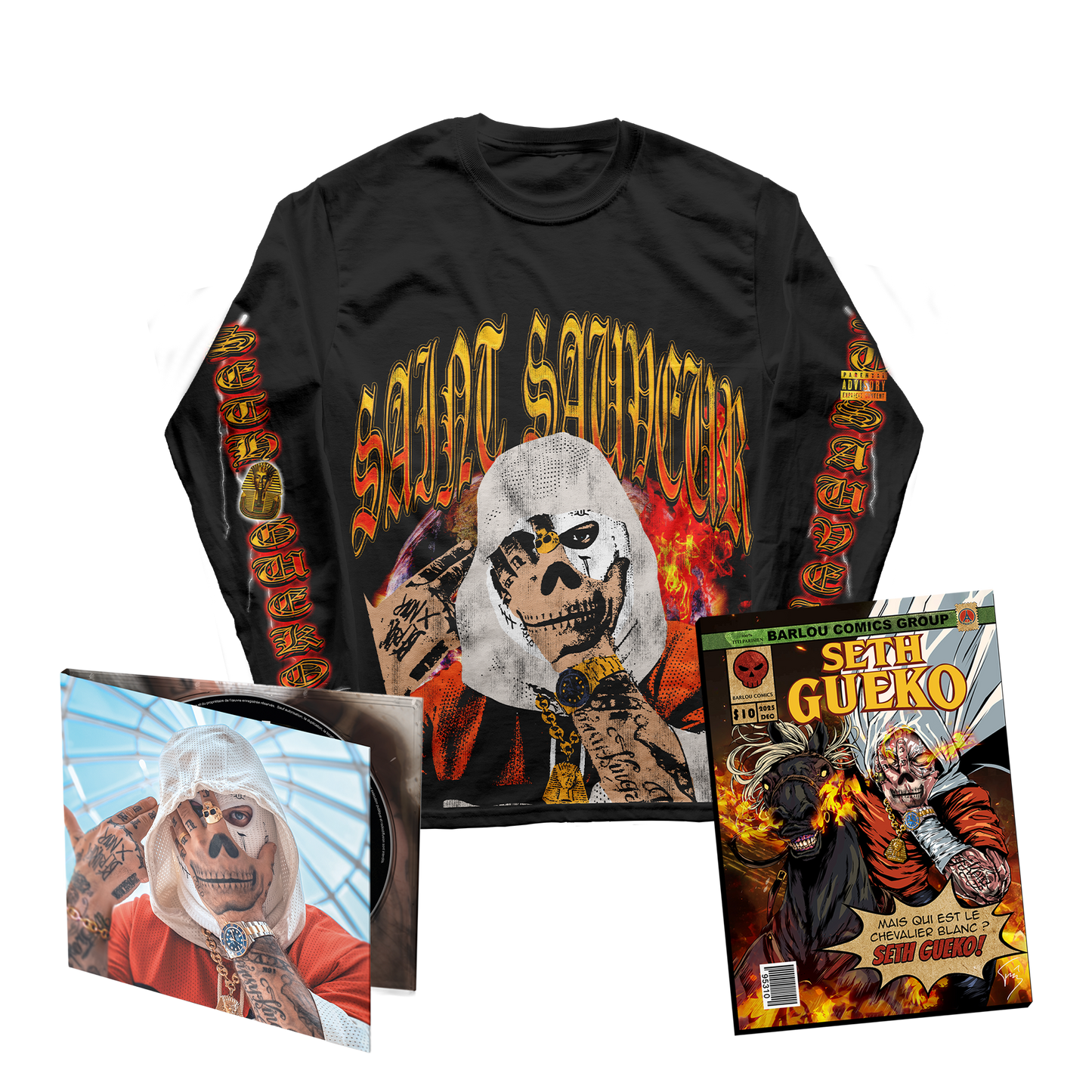 CD + LONGSLEEVE + BD | SAINT SAUVEUR