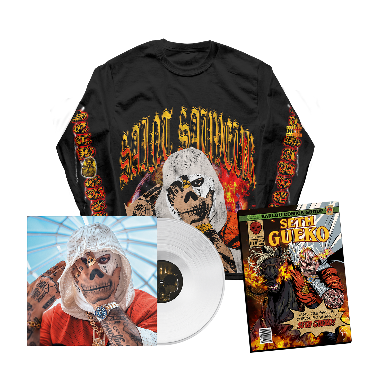 Vinyle + LONGSLEEVE + BD | SAINT SAUVEUR