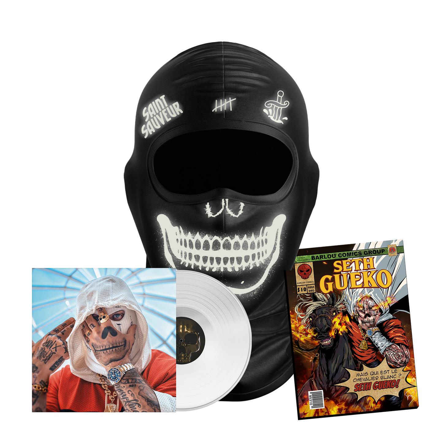 Vinyle + SKIMASK + BD | SAINT SAUVEUR